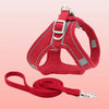 Dog Cat Harness With Walking Lead Leash Adjustable Puppy Kitten Collar Fashion Soft Harness For Small Medium Dogs Cats Chihuahua