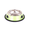 Stainless Steel Cat Bowls Pet Steel Bowl Set Food Water Bowl for Dogs and Cats Anti-skid Feeder Supplies for Small Dogs Cats