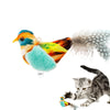 Chirp Bird Cat Toys Feather Cat Toy Bird Cat Toy Realistic Sound Bird Toy for Kittens Interactive Cat Toy Plush Toy for Cats