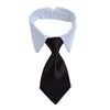 Pet Bow Tie Pets Tuxedo Costume Dressing-up Formal Photo-taking Gentle Party Accessory Hook and Loop Fasteners for Dogs and Cats