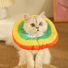 HOOPET Cat Elizabethan Collar Pet Neck Cone Soft Wearing Resistant Cat Accessories Cats Wound Healing Protective Collar for Cats